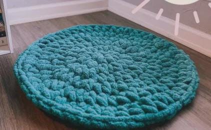 Baby Play Mat Pattern - Chunky Hand Knitting - Image 3