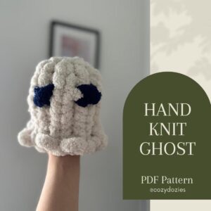 Amigurumi Ghost Pattern - Chunky Hand Knitting