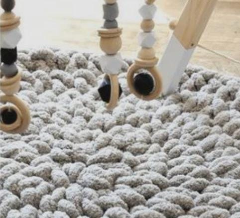 Baby Play Mat Pattern - Chunky Hand Knitting
